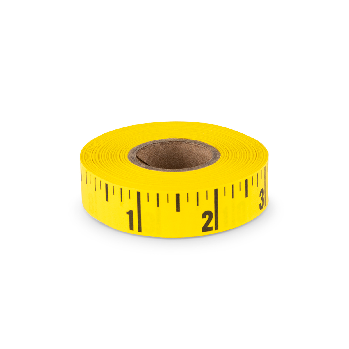 Adhesive Tape Measure - 36 Strips - Inches - Yellow