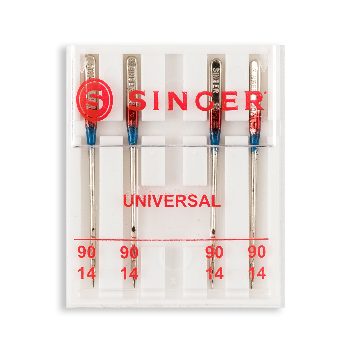 3 packs Universal Domestic Sewing Machine Needles Pack 90/14 (4 x 90/14 and  1 x 2mm Twin Needle)