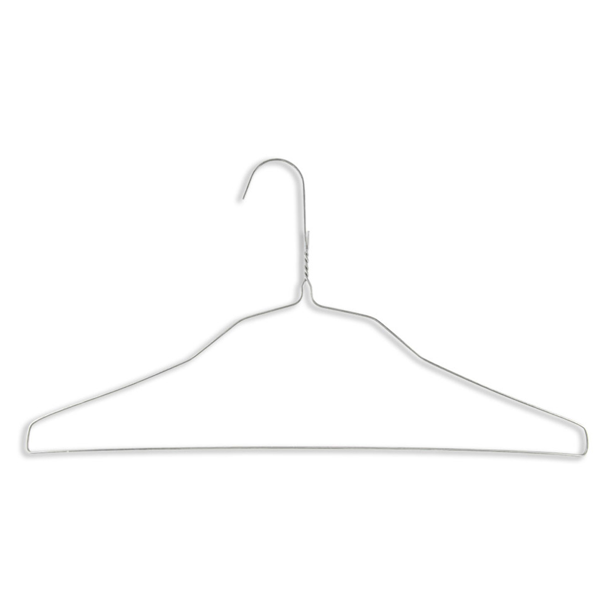 Commercial Grade Metal Children's Hangers - 13 Length/ 13 Gauge - 500/Box  - Gold - WAWAK Sewing Supplies