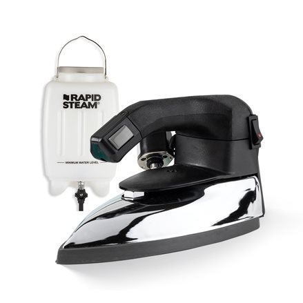 Rapid Steam Electric Gravity Fed Iron - WAWAK Sewing Supplies