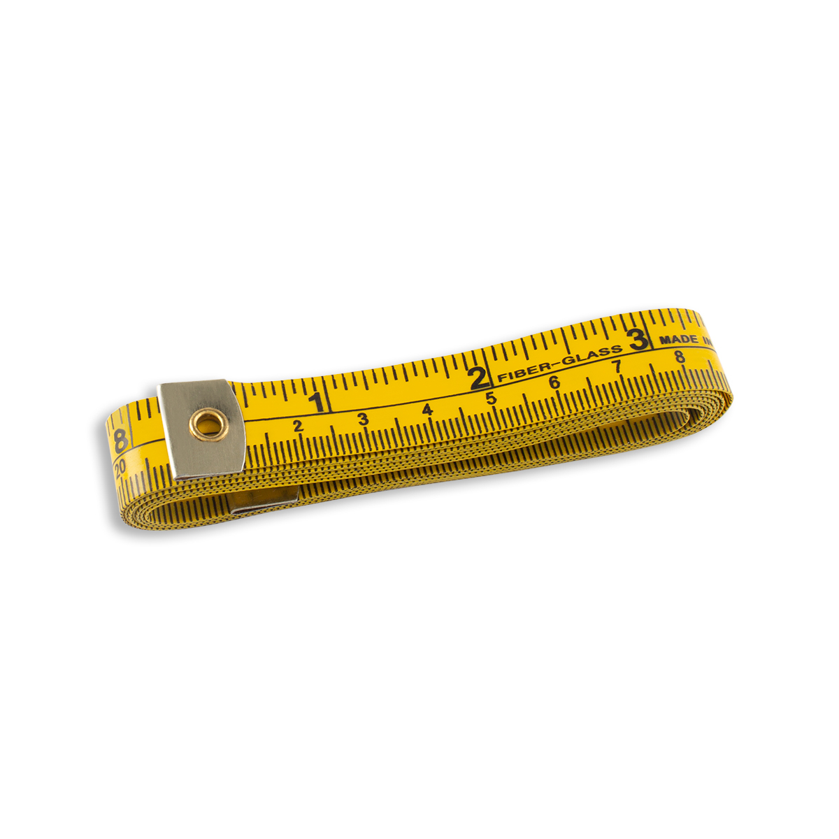 Fiberglass Tape Measure - 60 - Metric/Inches - Yellow - WAWAK