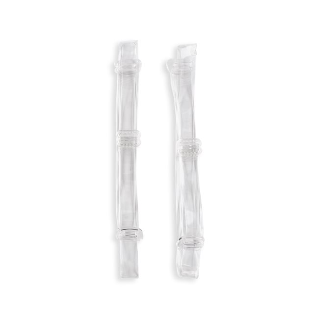 Plastic Adjustable Shoulder Straps - 3/8 X 19 - 1 Pair/Pack - Clear -  WAWAK Sewing Supplies