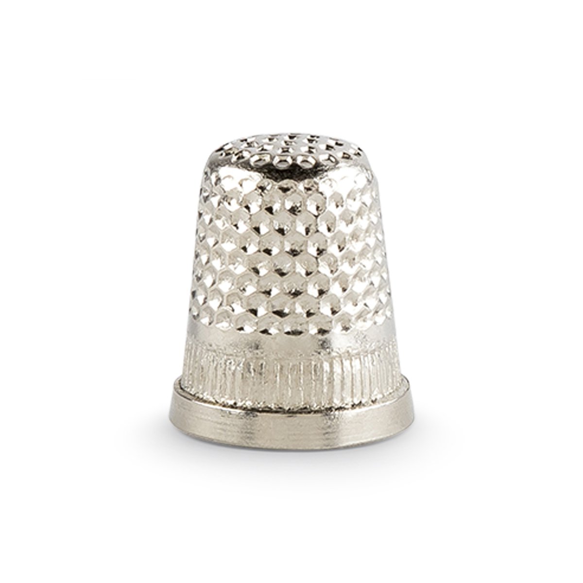 Silver Metal Thimble Leather Thimbles for Hand Sewing Hand-Working