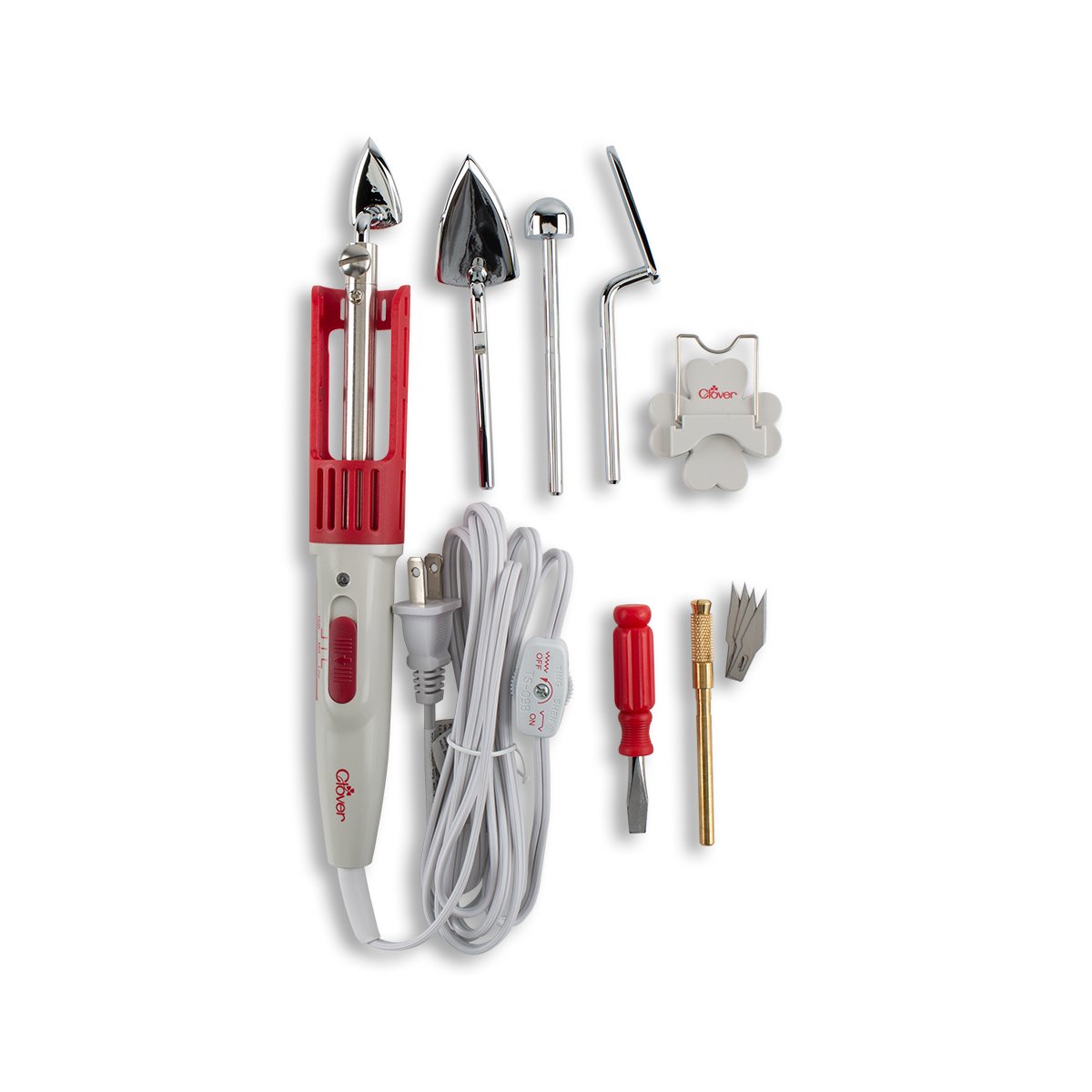 Clover Mini Iron II and The Adapters Set