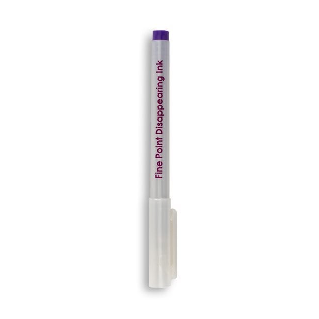 Shop for Dritz Fine Point Disappearing Ink Marking Pen. The ideal tool for  temporarily marking a wide variety of fabrics. Extra-fine point for detaile  - WAWAK Sewing Supplies