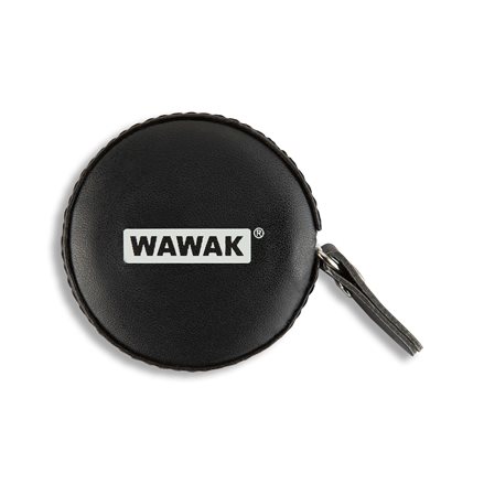 WAWAK Leather Retractable Fiberglass Tape Measure - 60 - Metric