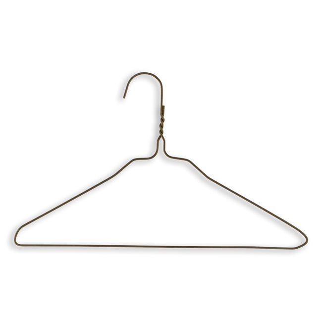 Metal Wire Hanger  Strong Silver Coat Clothes Steel Water Proof