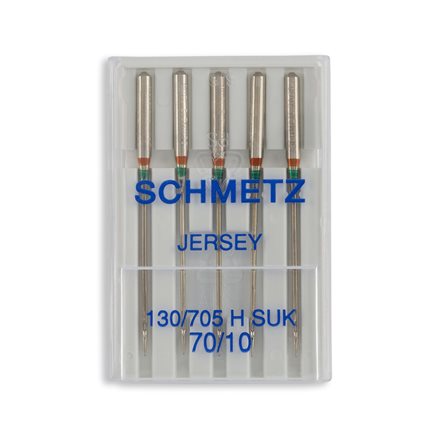 Schmetz Jersey Home Machine Needles - 15x1, 130/705 H SUK - 5/Pack - WAWAK  Sewing Supplies