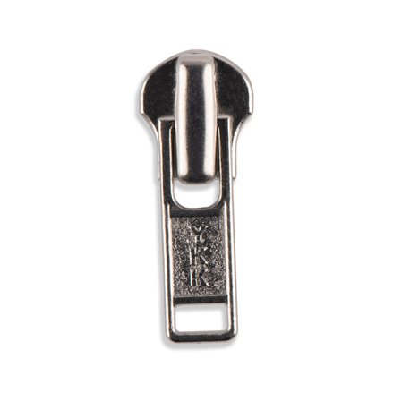 Round Pull Zipper Slider Size #5: Nickel