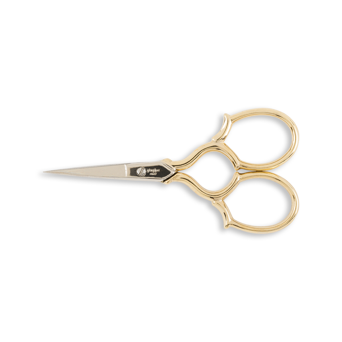 Gingher Gold-Handled Epaulette Embroidery Scissors - 3 1/2 - WAWAK Sewing  Supplies