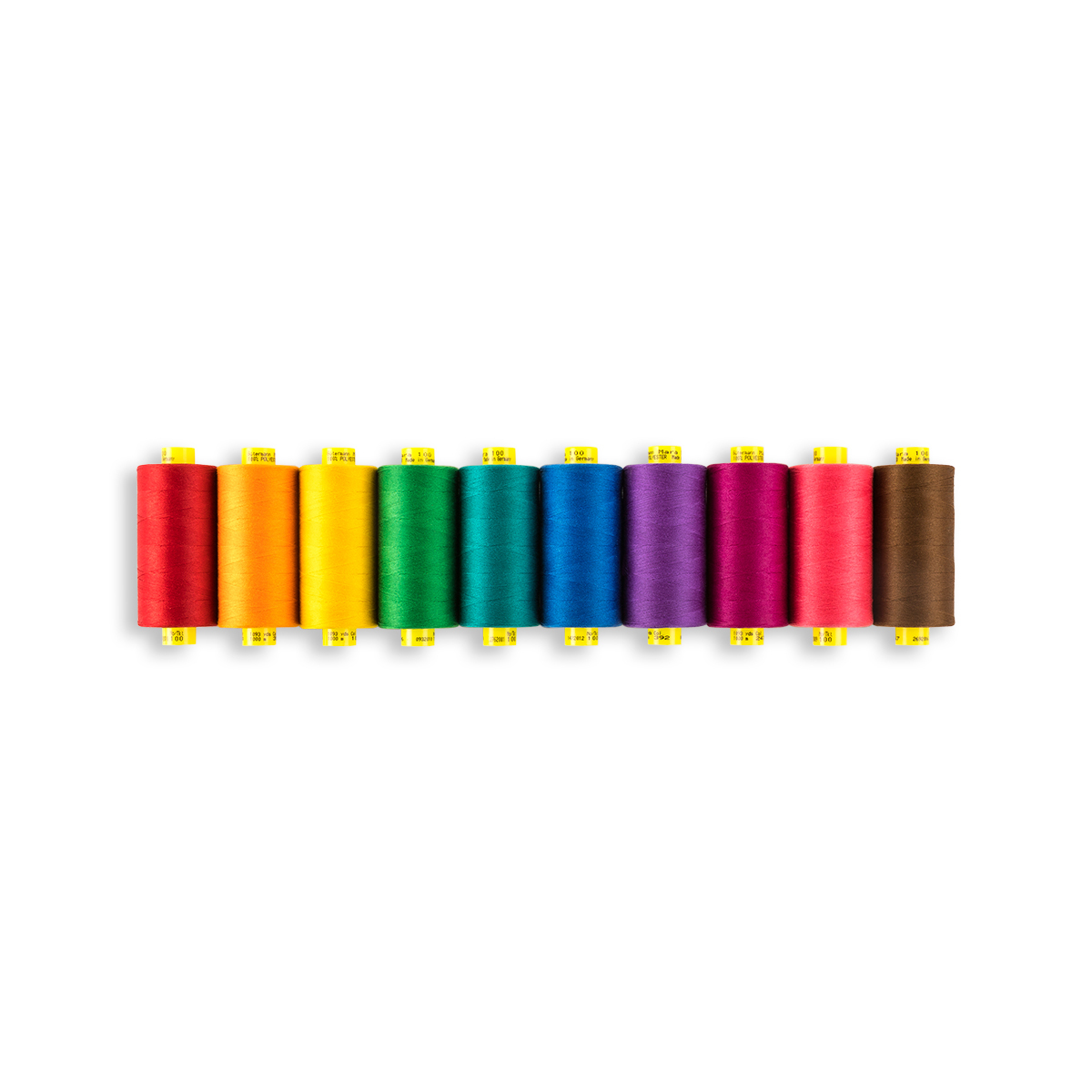 Gutermann Mara 100 All Purpose Thread Color Shades Pack - Tex 30 - 1,093  yds. - 5/Pack - Purple - WAWAK Sewing Supplies
