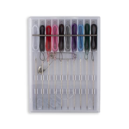 Compact Travel Sewing Kit - Clear - WAWAK Sewing Supplies