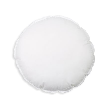 100% Polyester Round Pillow Insert - 14 - White - WAWAK Sewing Supplies