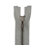 Antique Nickel Jacket Zippers | YKK Antique Nickel Jacket Zippers | Antique Nickel Separating Zippers