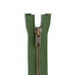 Antique Brass Jacket Zippers | YKK Antique Brass Jacket Zippers | Antique Brass Separating Zippers
