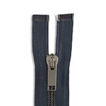 Gunmetal Jacket Zippers | YKK Gunmetal Jacket Zippers | Gunmetal Separating Zippers