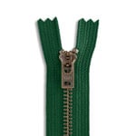 Antique Brass Pant Zippers | Antique Brass Skirt Zippers | Antique Brass Dress Zippers