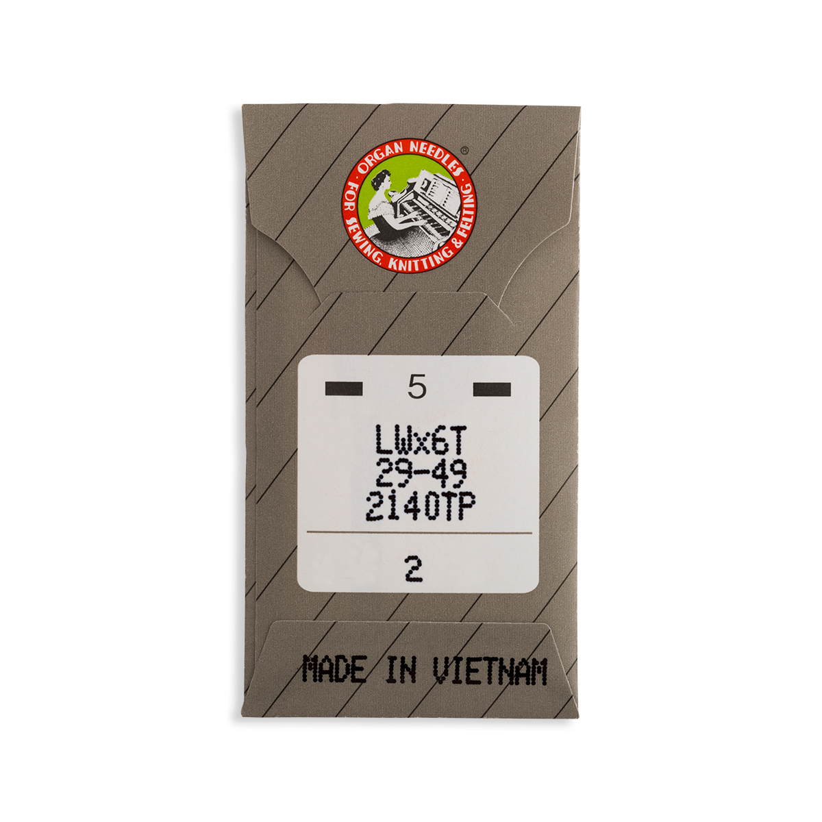 Organ Regular Point Needles LWx6T, 29-49, 2140TP 5/Pack | WAWAK Organ Regular Point Needles LWx6T, 29-49, 2140TP 5/Pack | WAWAK