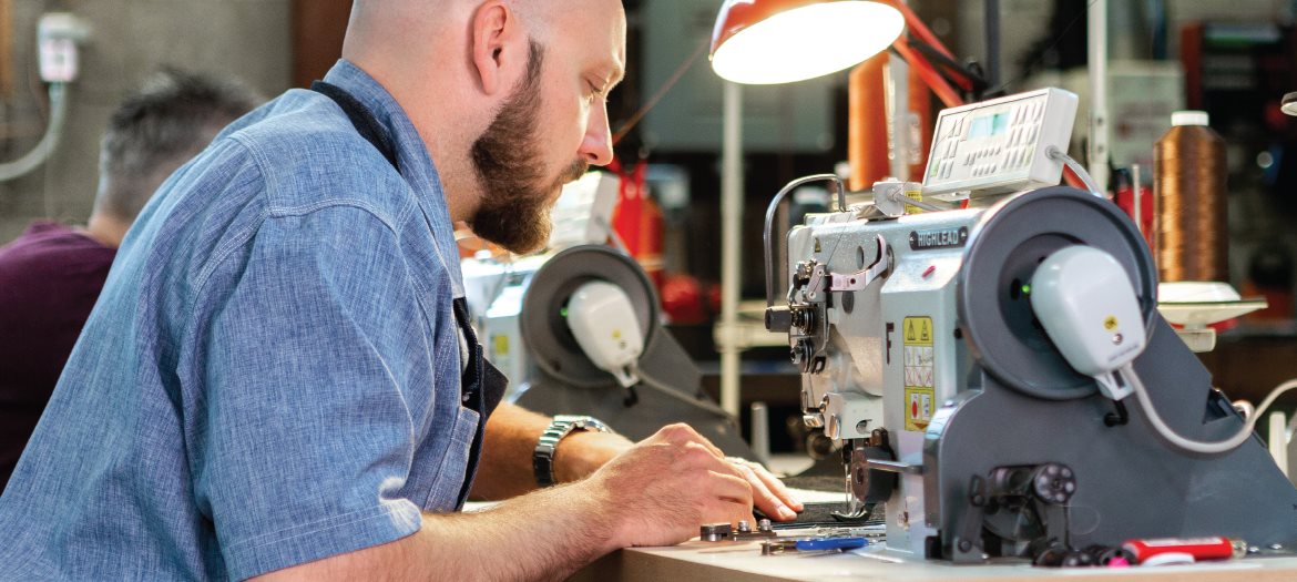 Nick Duvall Founder Duvall Leatherwork